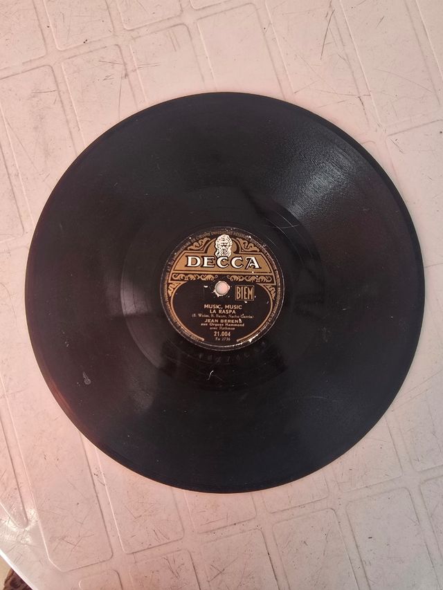 Vinile 78 giri - Musica latina: La Raspa