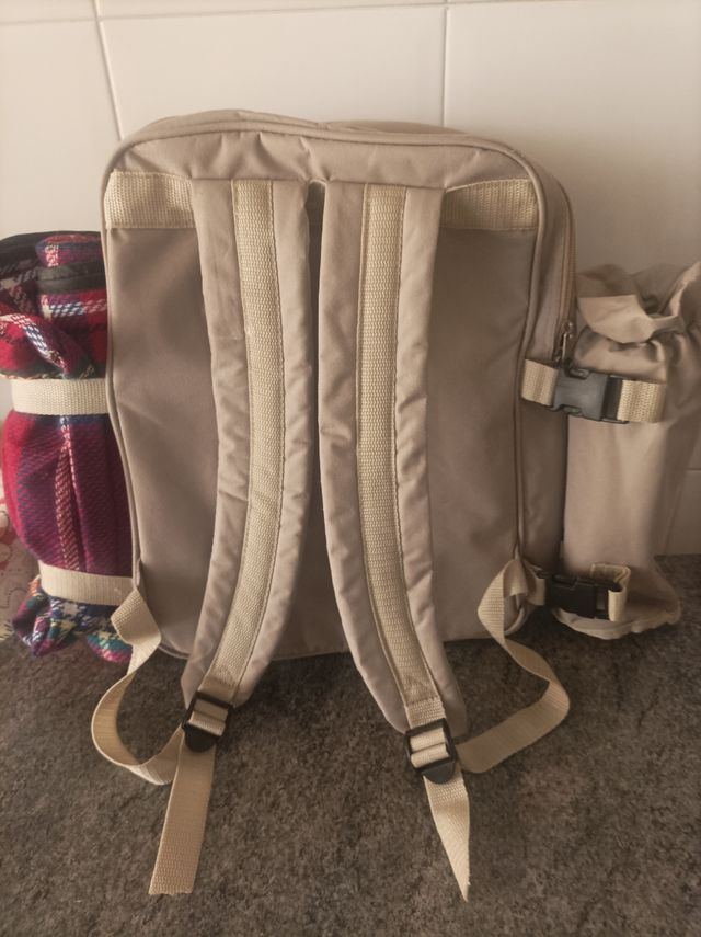 Mochila Picnic Beige