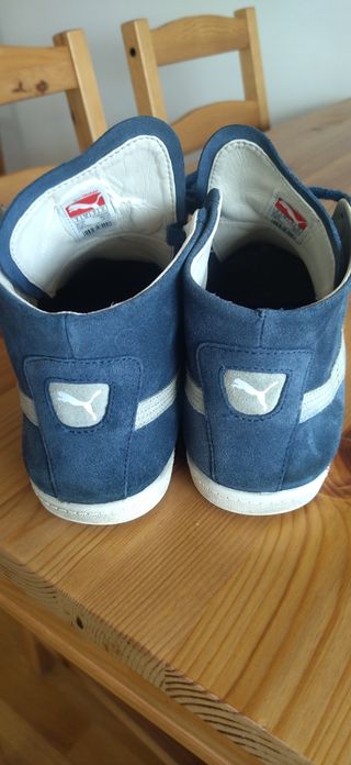 Zapatillas Puma Glyde altas azul marino