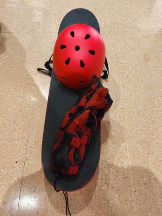 Skate + protecciones niños