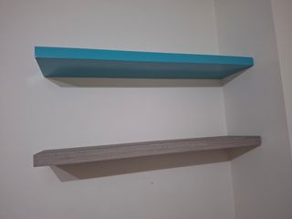 Estanterías Lack Ikea - Gris & Azul