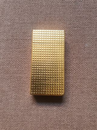 Encendedor dorado antiguo