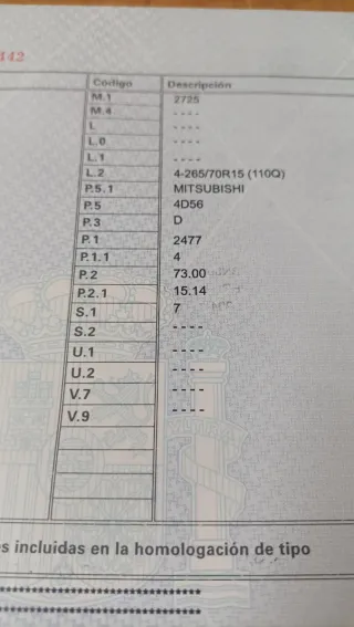 Mitsubishi galloper 2000