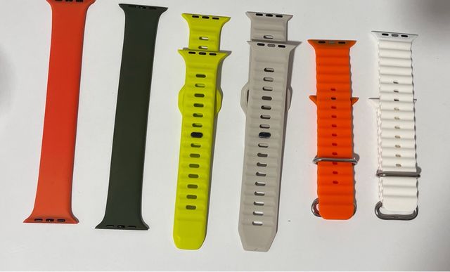 6 Correas silicona Apple Watch 42mm