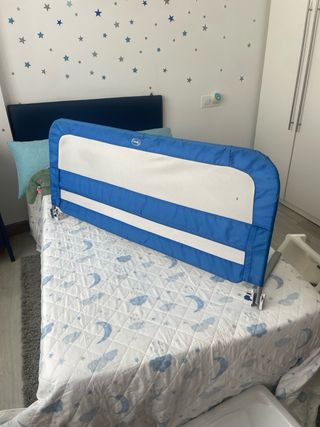 Barrera cama niño - azul