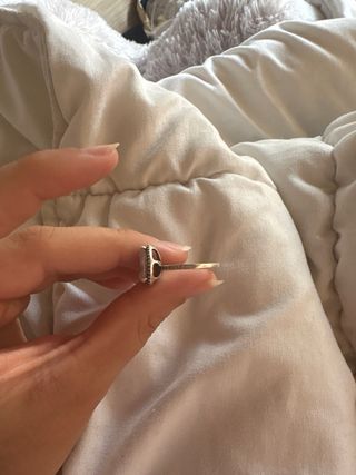 Anillo Pandora Plata Brillante