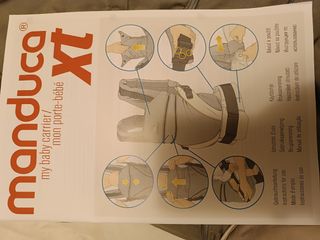 Mochila porteadora Manduca XT Gris