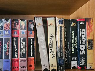 Lote películas VHS - 40 cintas negociables