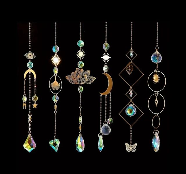 6 Atrapasoles Cristal