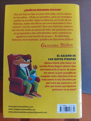 El galeón de los gatos piratas: Geronimo Stilton 8