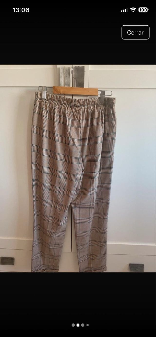 Pantalones Stradivarius M Marrón