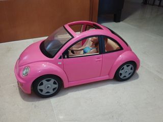 Coche Barbie Escarabajo Rosa