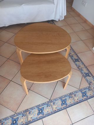 Mesa centro nido Ikea - Madera