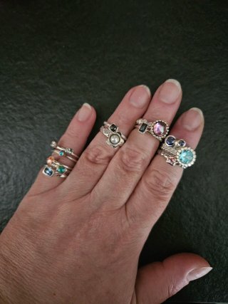 Anillos Plata 925  SPINNING