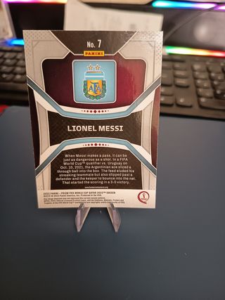 Carta Lionel Messi Prizm FIFA World Cup