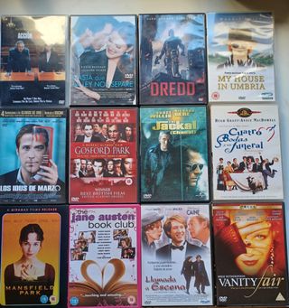 DVDs: 12 Películas Variadas