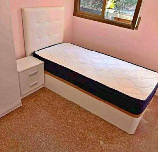 Cama 135cm con cabecero