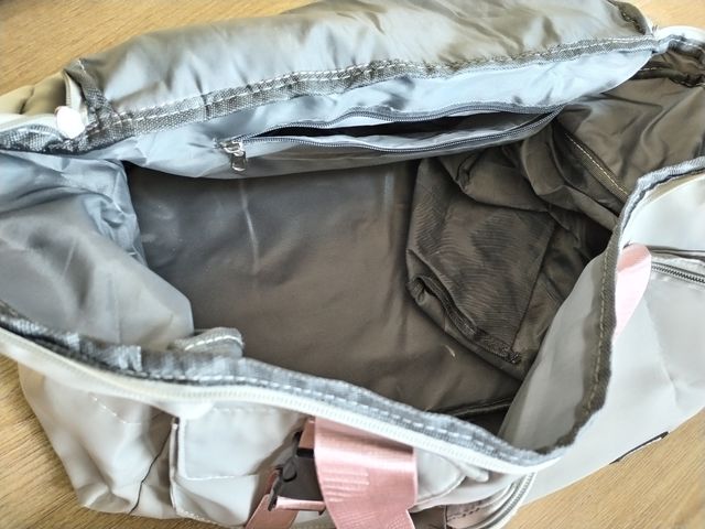 Bolso LVQUE BAG gris-rosa