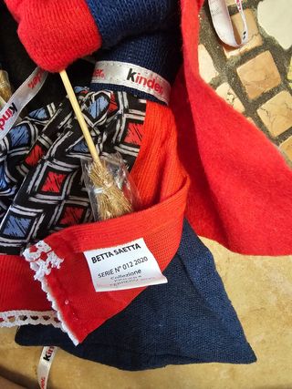 2 Befane Kinder - Decorazione Natale