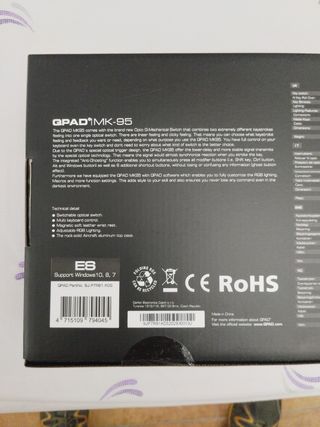 QPAD MK-95: Teclado Gaming