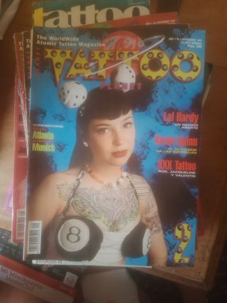 29 Revistas tattoo planet,flash,energía,galeria,