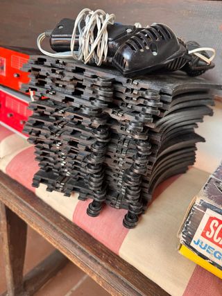 Scalextric Curva Chicane, pistas sueltas,coches...