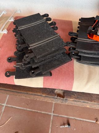 Scalextric Curva Chicane, pistas sueltas,coches...