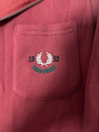 Sudadera Fred Perry roja