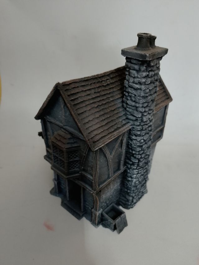 Casa medieval 3D PLA: juego rol