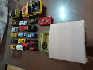 Lote de coches antiguos