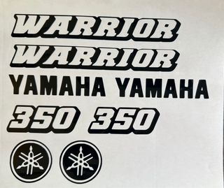 Pegatinas Yamaha Warrior 350