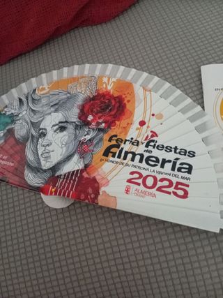 Abanico Feria Almería 2025