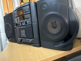 JVC PC-X55 Boombox | Radio CD Cassette
