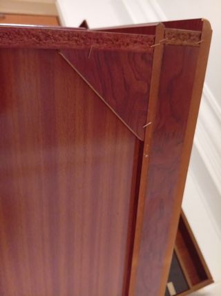 Vitrina antigua madera cristal