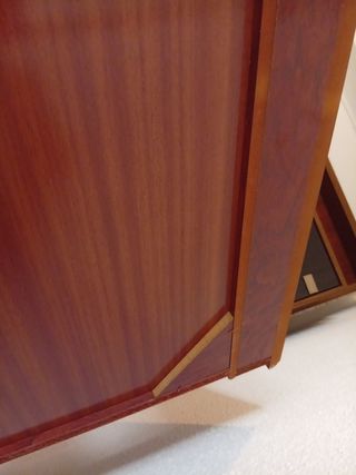 Vitrina antigua madera cristal