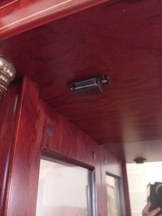 Vitrina antigua madera cristal