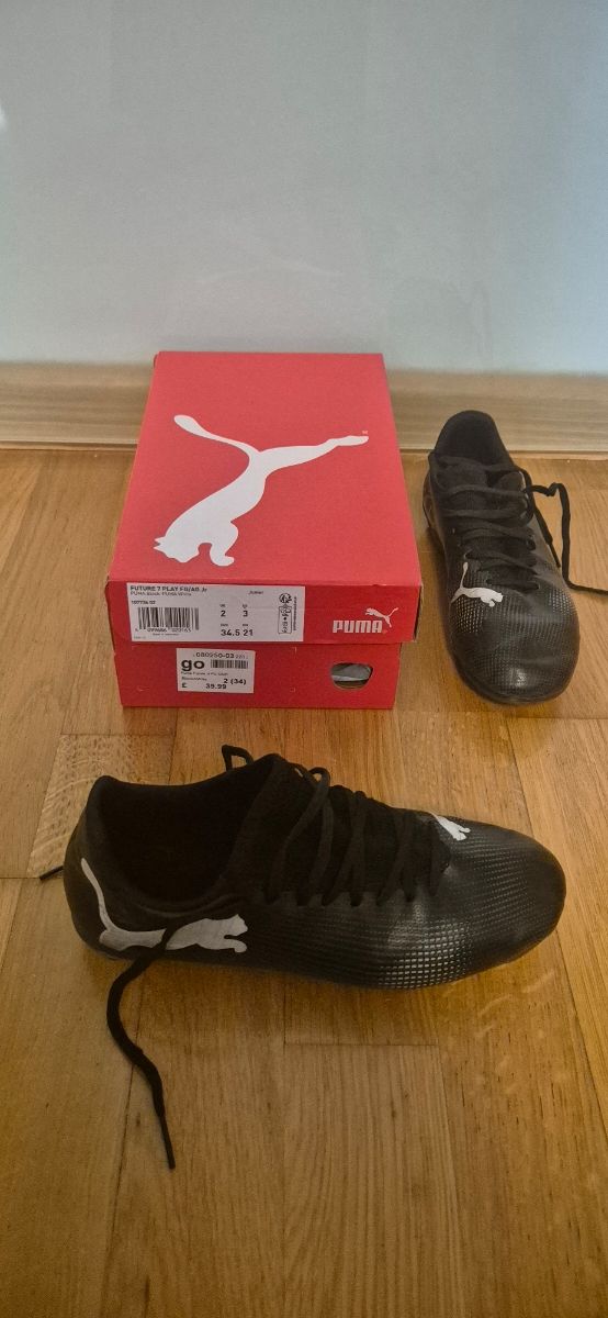 Botas Fútbol Puma Future 7 Play Jr 34,5.