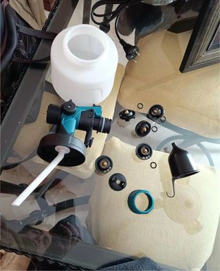 Pistola pintura eléctrica