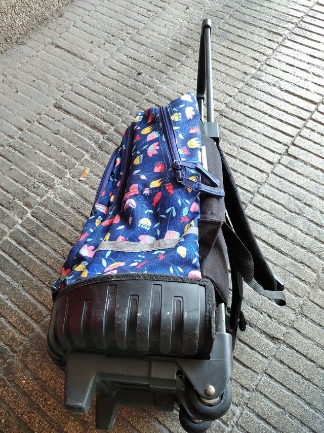 Mochila escolar con ruedas