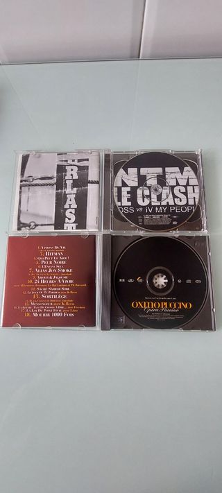 10 CDs Rap Hip Hop - Variados
