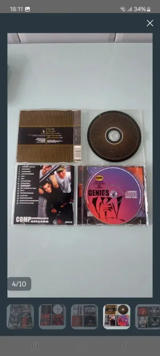 10 CDs Rap Hip Hop - Variados