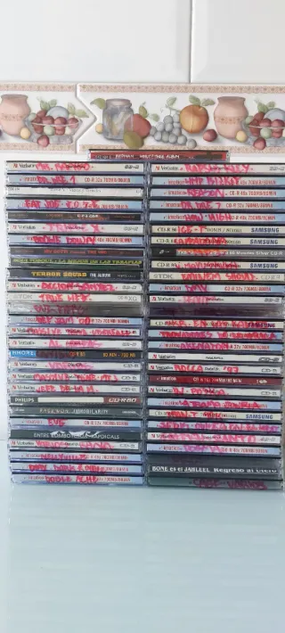 10 CDs Rap Hip Hop - Variados