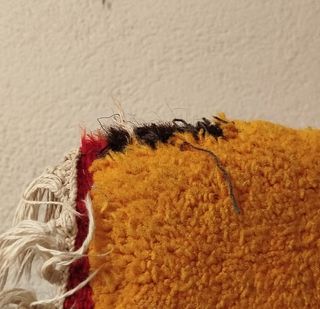 Alfombra multicolor lana