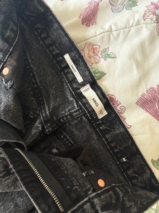 Mini Falda Vaquera Negra