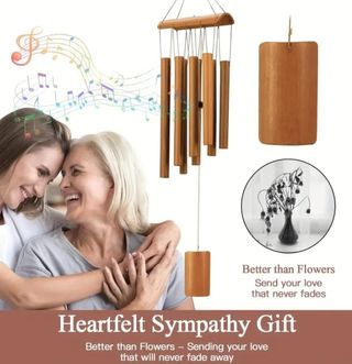 Campanas de viento de bambú