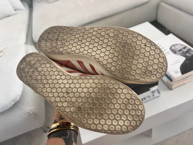 Adidas Gazelle Arancio-Bianche