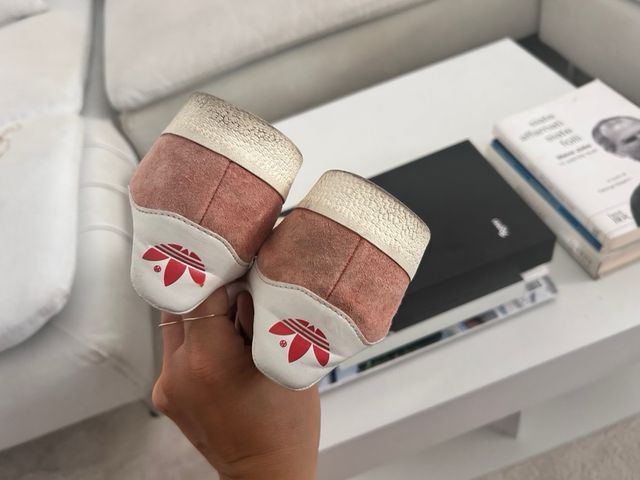 Adidas Gazelle Arancio-Bianche