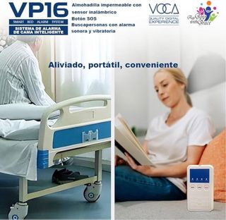 NUEVO! Sistema Alarma Cama Inteligente Ancianos