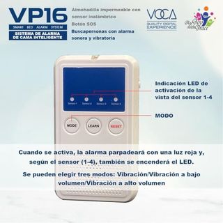 NUEVO! Sistema Alarma Cama Inteligente Ancianos