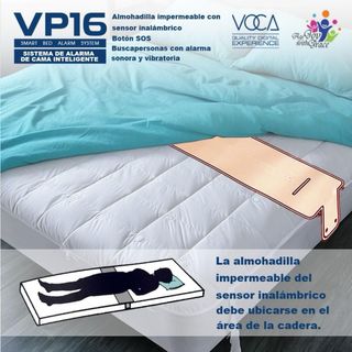 NUEVO! Sistema Alarma Cama Inteligente Ancianos